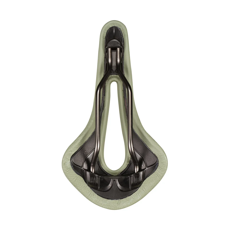 Siodełko SAN MARCO ALLROAD SUPERCONFORT OPEN-FIT RACING L3 Szerokość 146 mm Stalowe szyny Xsilite Sage Green