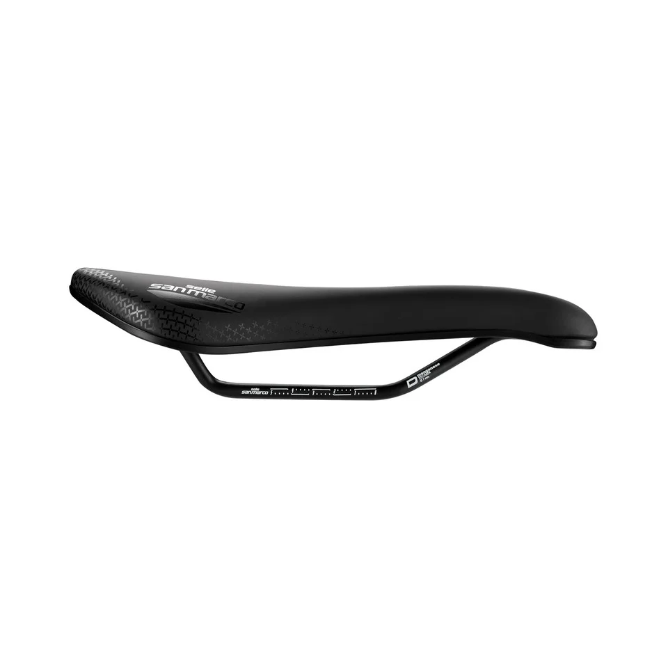 Siodełko SAN MARCO ASPIDE SHORT COMFORT OPEN-FIT DYNAMIC S3 Szerokość 144 mm Szyny Manganowe