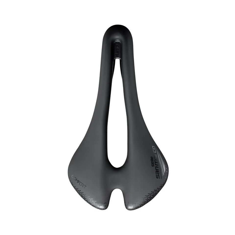 Siodełko SAN MARCO ASPIDE SHORT COMFORT OPEN-FIT DYNAMIC S3 Szerokość 144 mm Szyny Manganowe