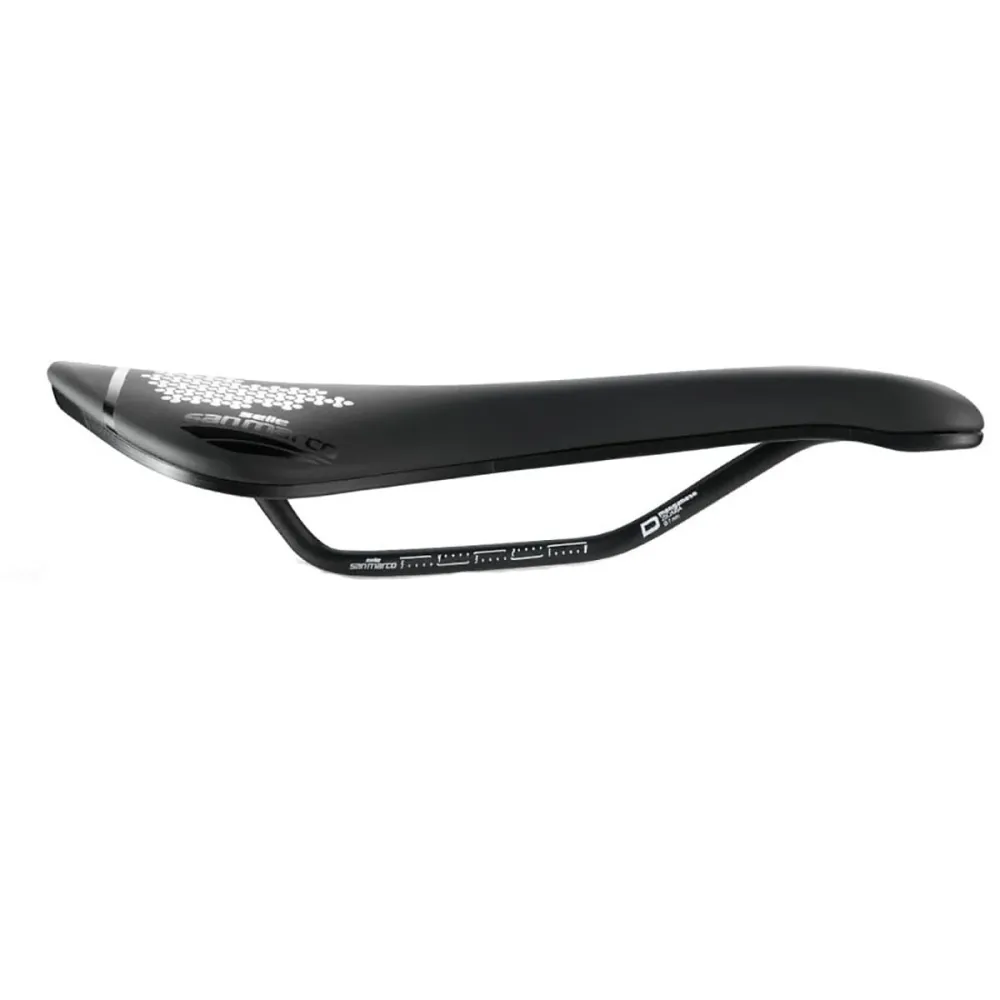 Siodełko SAN MARCO ASPIDE SHORT OPEN-FIT DYNAMIC NARROW Rails Manganese