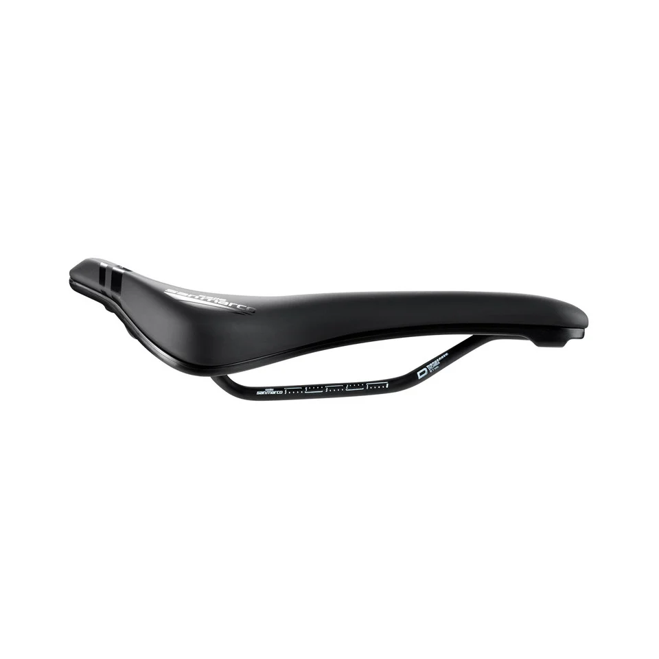 Siodełko SAN MARCO GROUND SHORT OPEN-FIT DYNAMIC 155 mm czarne
