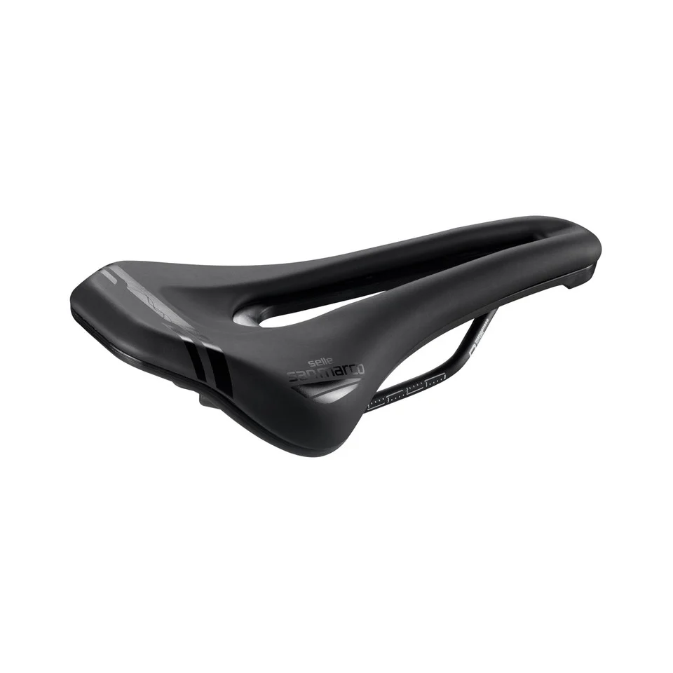Siodełko SAN MARCO GROUND SHORT OPEN-FIT DYNAMIC 140 mm czarne