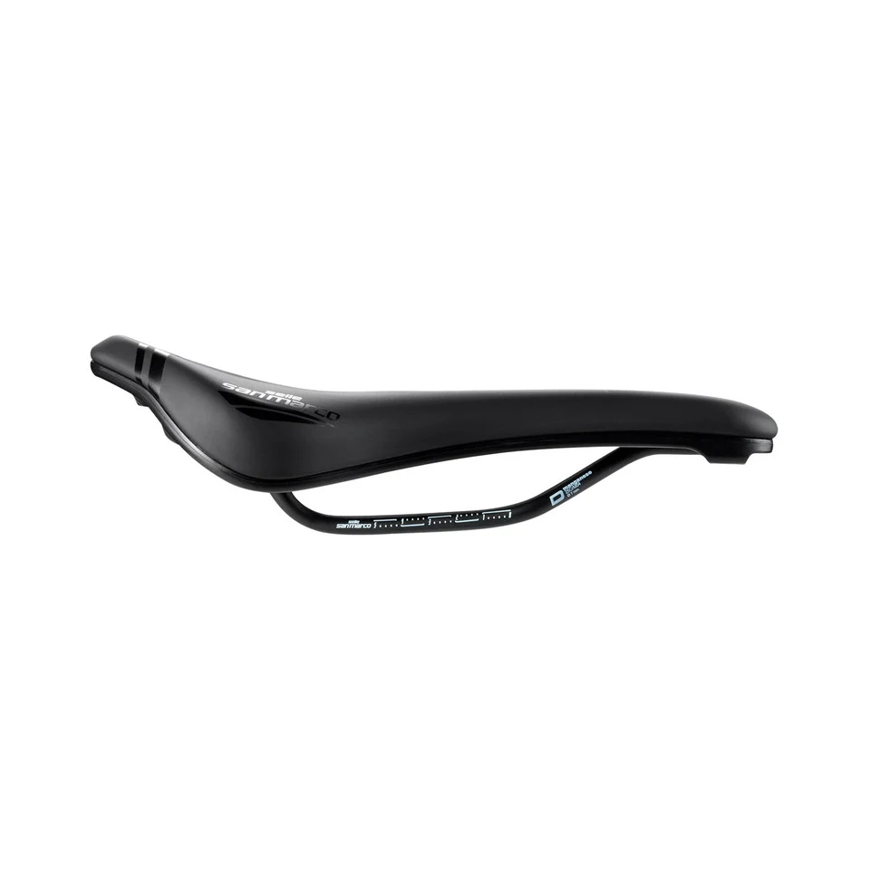 Siodełko SAN MARCO GROUND SHORT OPEN-FIT DYNAMIC 140 mm czarne