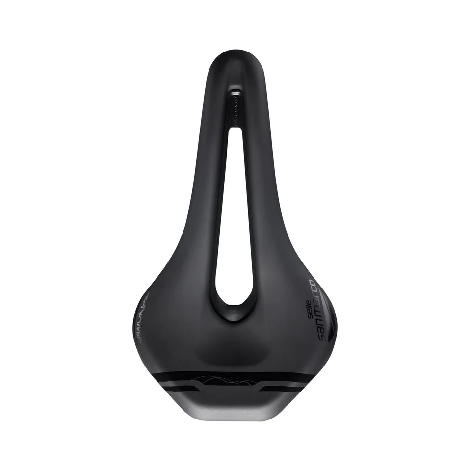 Siodełko SAN MARCO GROUND SHORT OPEN-FIT DYNAMIC 140 mm czarne