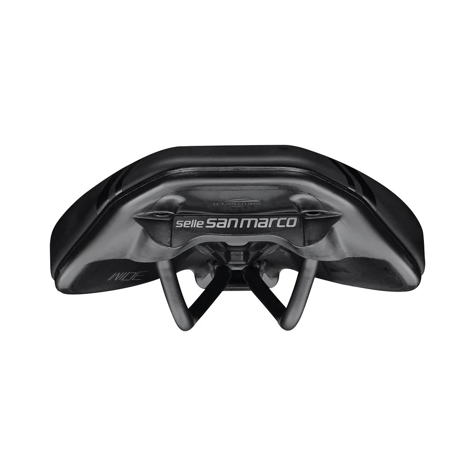 Siodełko SAN MARCO GROUND SHORT OPEN-FIT DYNAMIC 155 mm czarne
