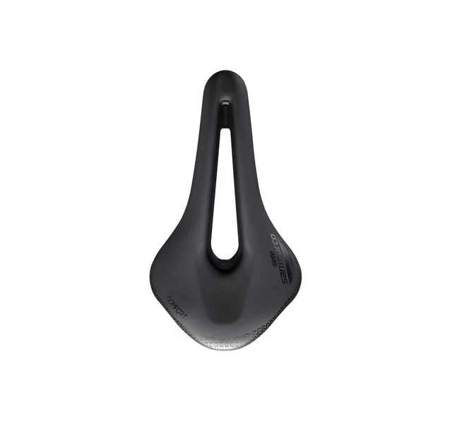 Siodełko SAN MARCO SHORTFIT 2.0 COMFORT OPEN-FIT DYNAMIC L3 Szerokość 155 mm Aluminiowe szyny Czarne