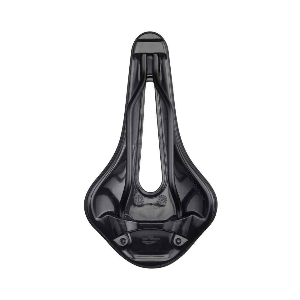 Siodełko SAN MARCO SHORTFIT 2.0 OPEN-FIT SPORT S3 z kompozytowymi szynami o szerokości 140 mm