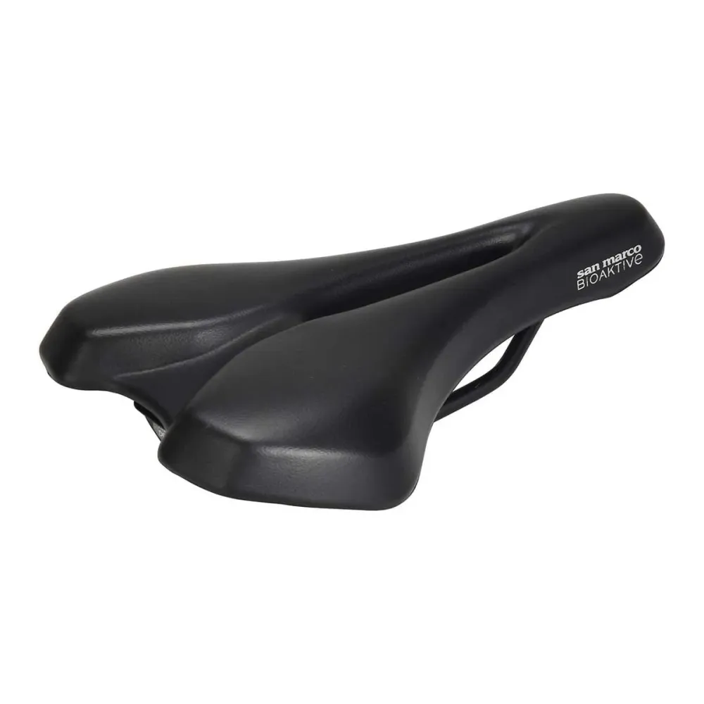 Siodełko SAN MARCO SPORTIVE OPEN FIT BIOFOAM 151 mm stalowe szyny
