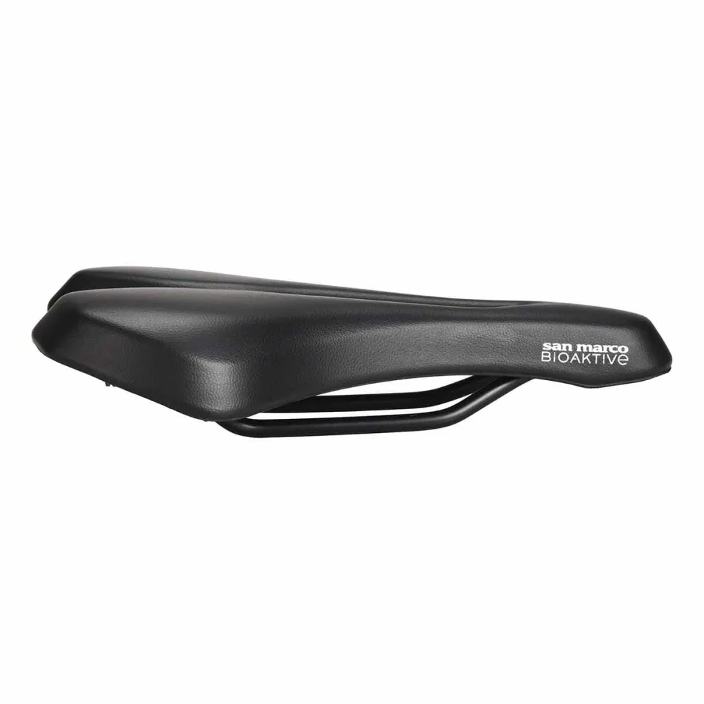 Siodełko SAN MARCO SPORTIVE OPEN FIT BIOFOAM 151 mm stalowe szyny