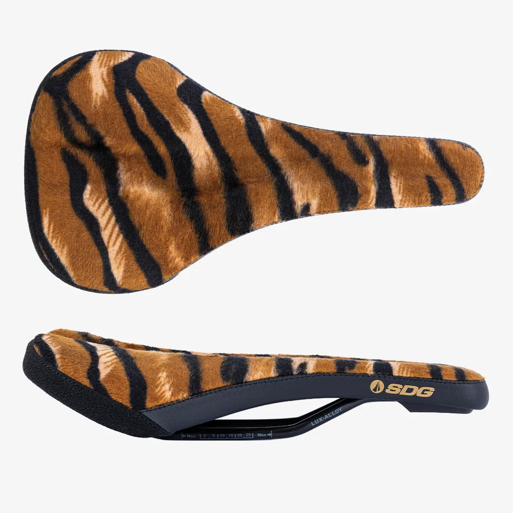 Siodełko SDG BEL-AIR V3 Animal Throwback Rails Lux Alloy Tiger