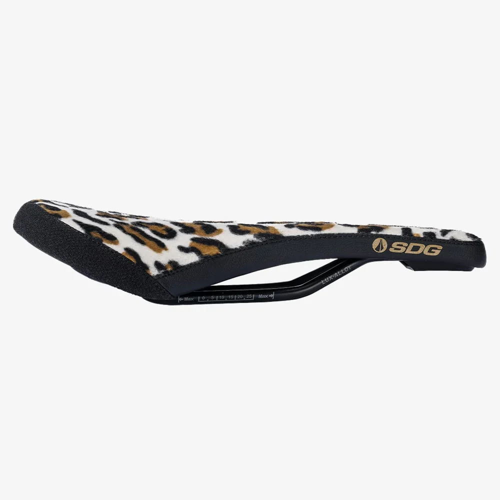 Siodełko SDG BEL-AIR V3 Animal Throwback Rails Lux Alloy Leopard