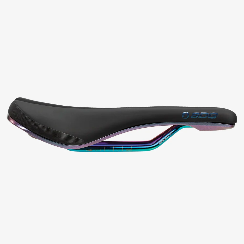 Siodełko SDG BEL-AIR V3 Fuel Rails Lux-Alloy Oil Slick