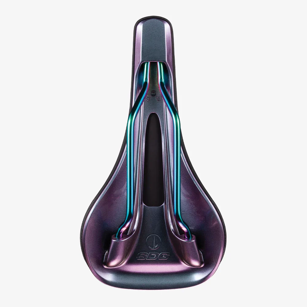 Siodełko SDG BEL-AIR V3 Fuel Rails Lux-Alloy Oil Slick