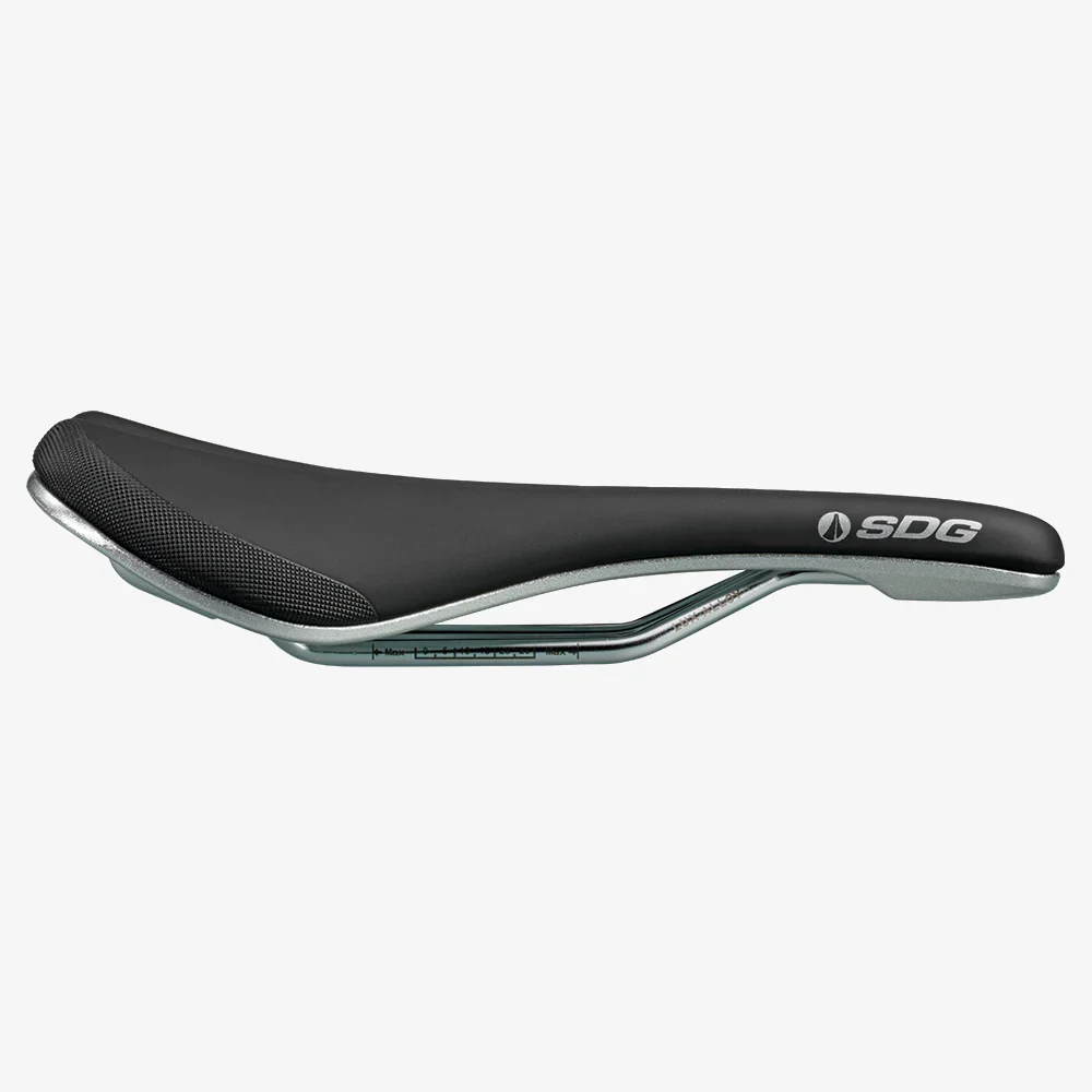 Siodełko SDG BEL-AIR V3 Galactic Rails Lux-Alloy czarny/srebrny