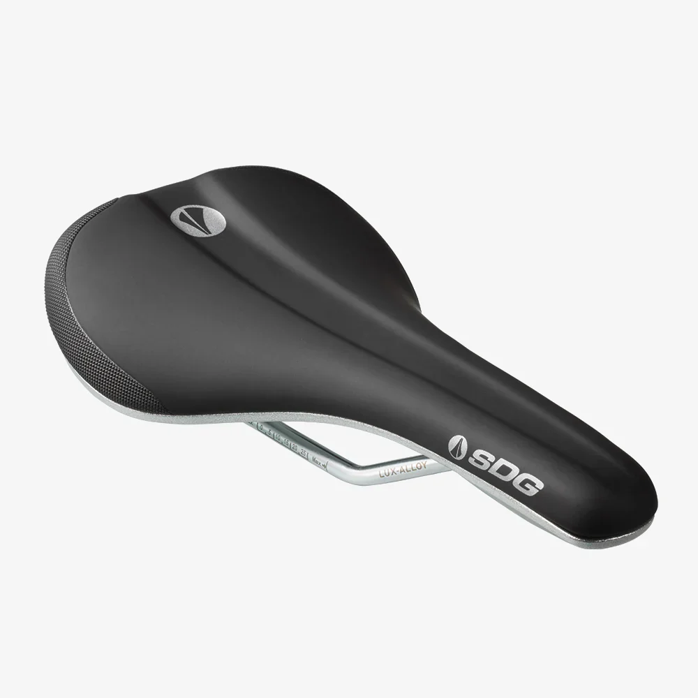 Siodełko SDG BEL-AIR V3 Galactic Rails Lux-Alloy czarny/srebrny