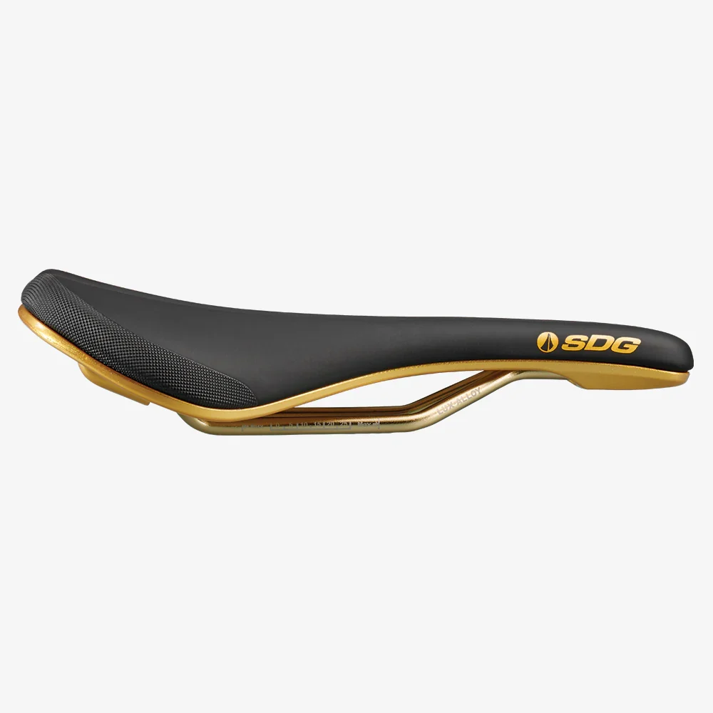Siodełko SDG BEL-AIR V3 Galactic Rails Lux-Alloy Black/Gold