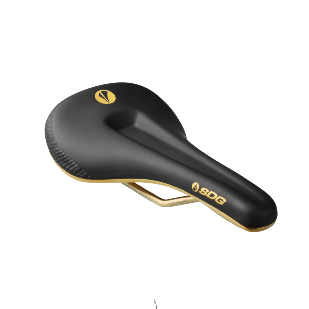 Siodełko SDG BEL-AIR V3 MAX Galactic Rails Lux-Alloy Black/Gold