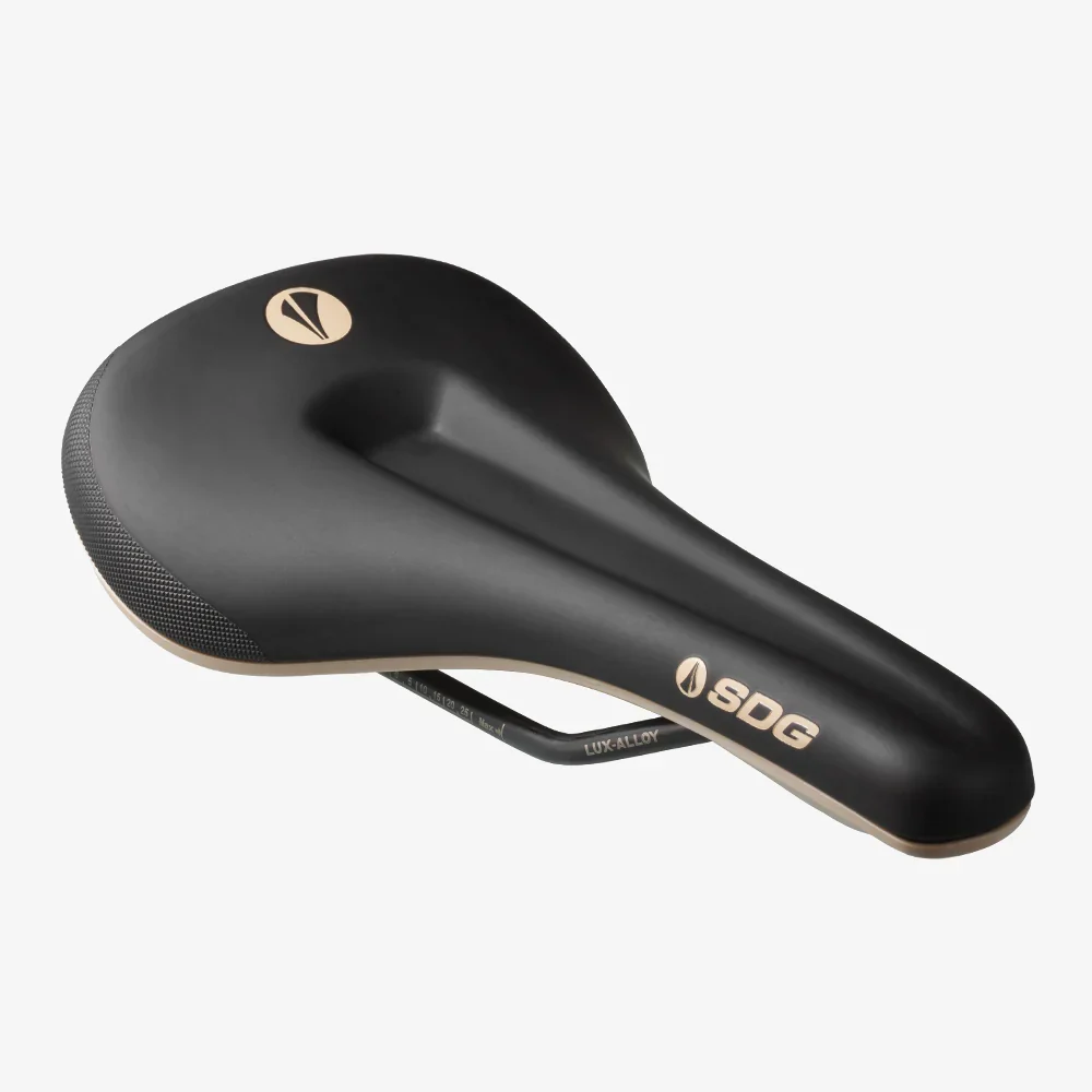 Siodełko SDG BEL-AIR V3 MAX Rails Lux-Alloy Black/Beige