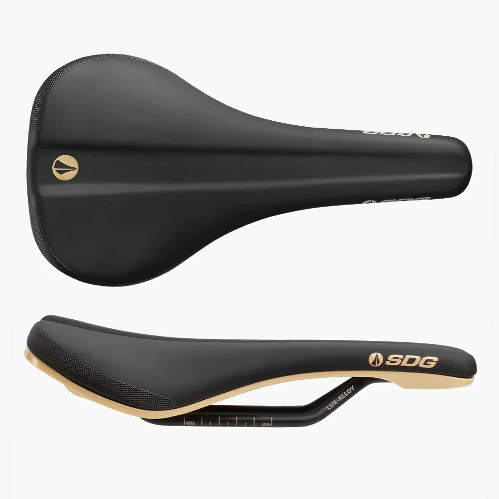 Siodełko SDG BEL-AIR V3 Rails Lux Alloy Black/Beige