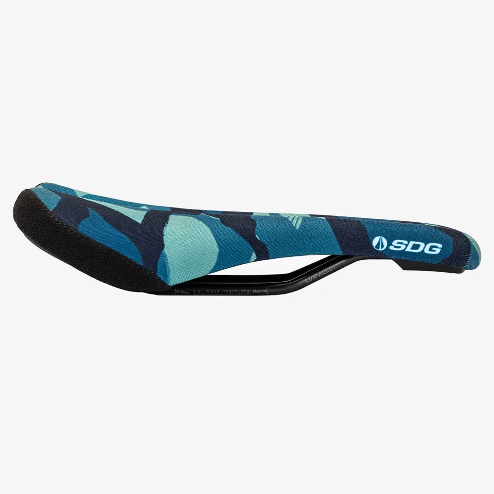 Siodełko SDG BEL-AIR V3 TERRA FIRMA Rails Lux Alloy Camo Blue