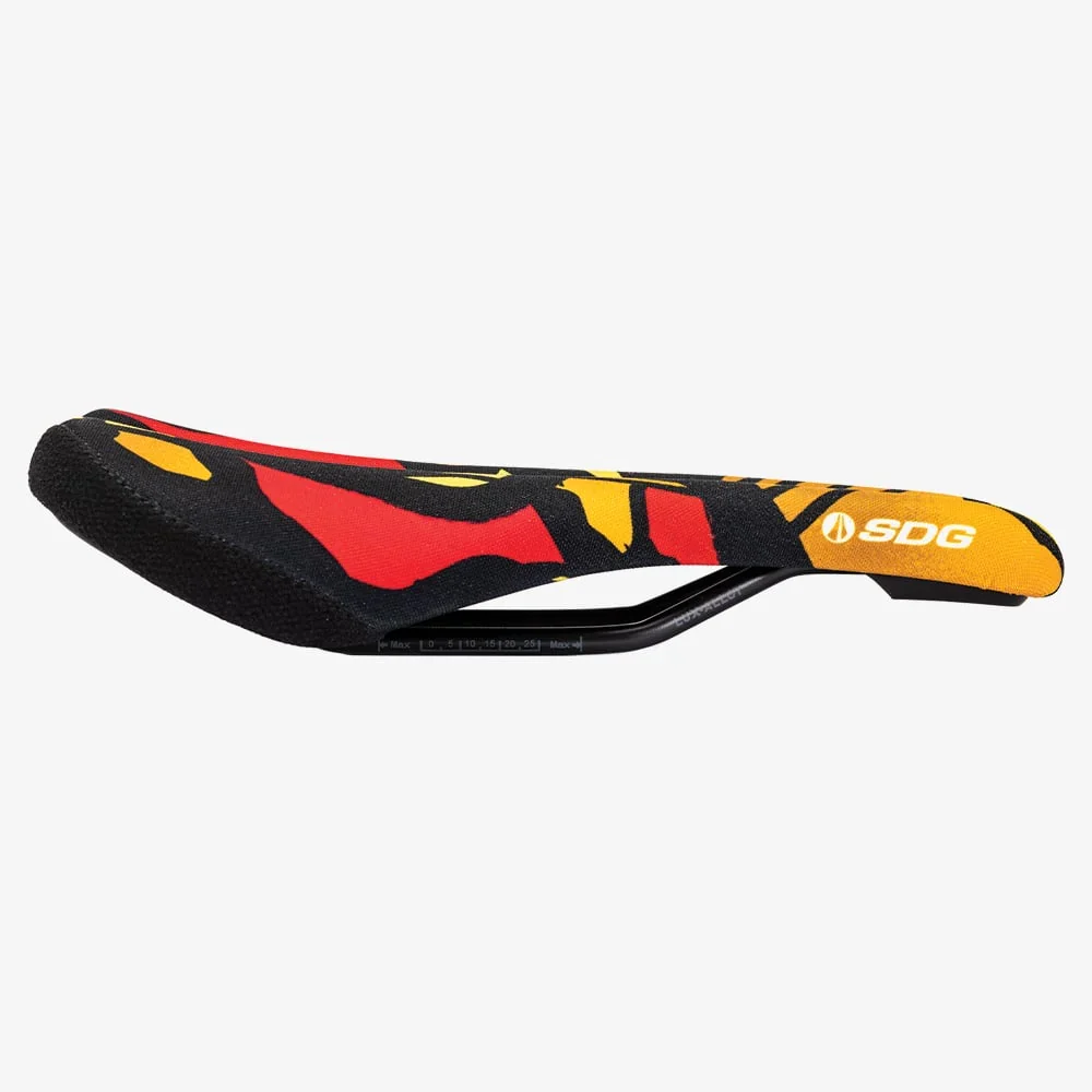 Siodełko SDG BEL-AIR V3 TERRA FIRMA Rails Lux Alloy Camo Orange