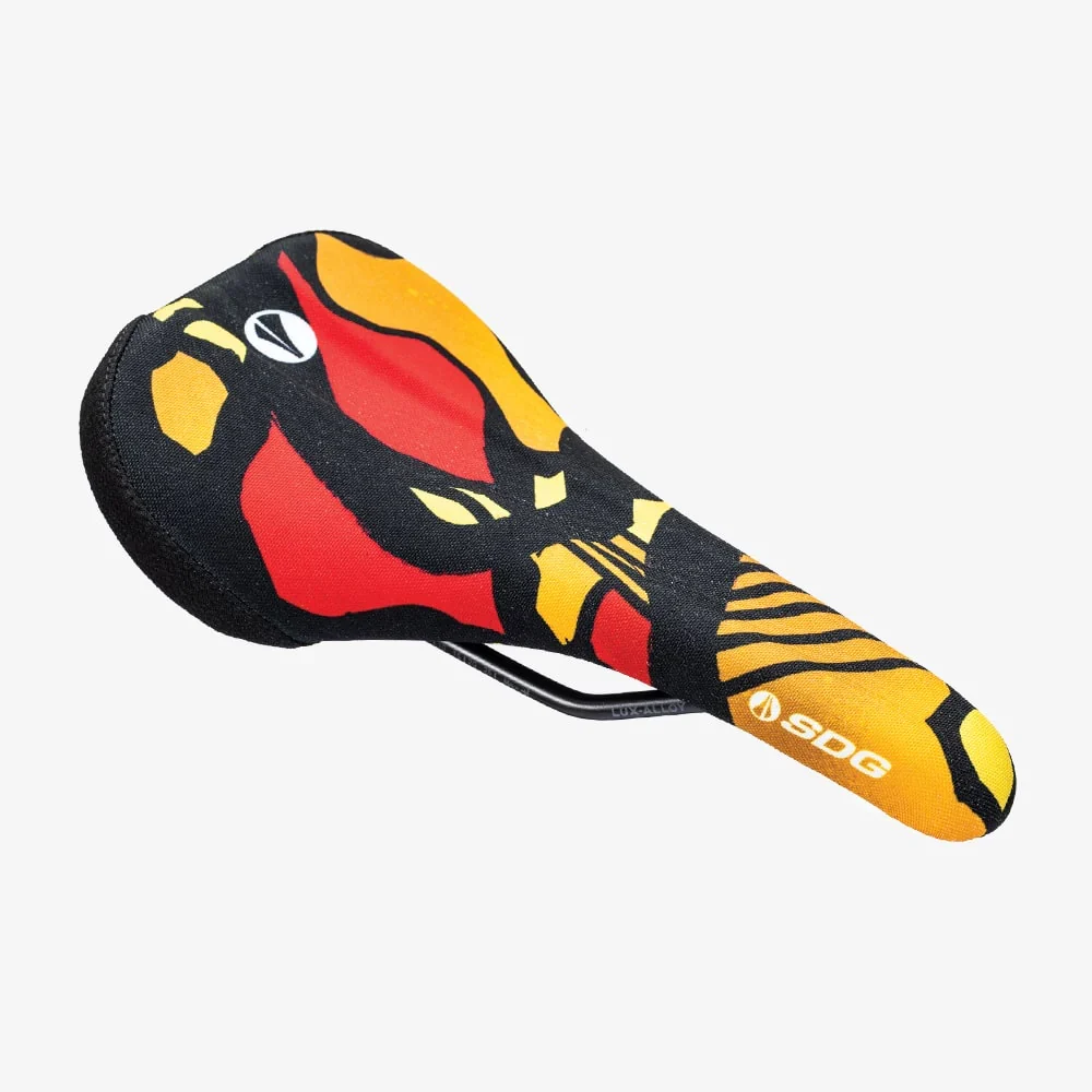 Siodełko SDG BEL-AIR V3 TERRA FIRMA Rails Lux Alloy Camo Orange