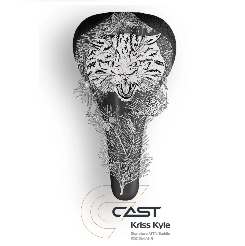 Siodełko SDG CAST SCOTTISH WILDCAT Kriss Kyle Signature Rails Lux Alloy