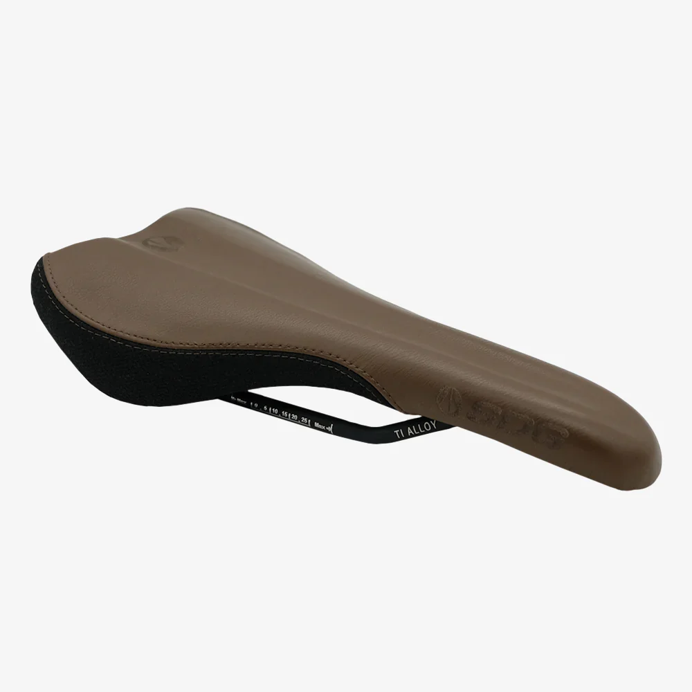 Siodełko SDG RADAR MTN Rails Titanium-Aluminium Brown/Black