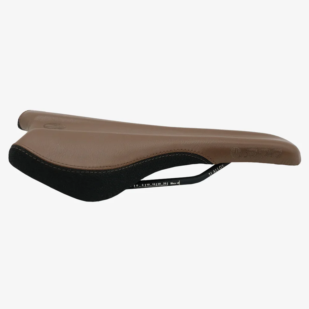 Siodełko SDG RADAR MTN Rails Titanium-Aluminium Brown/Black