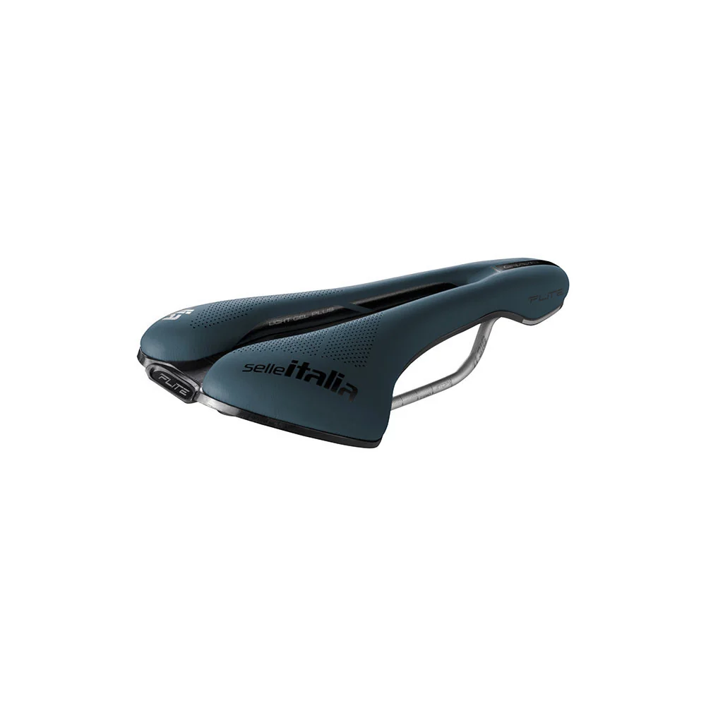 Siodełko SELLE ITALIA FLITE BOOST GRAVEL SUPERFLOW S Rails TI316 Blue