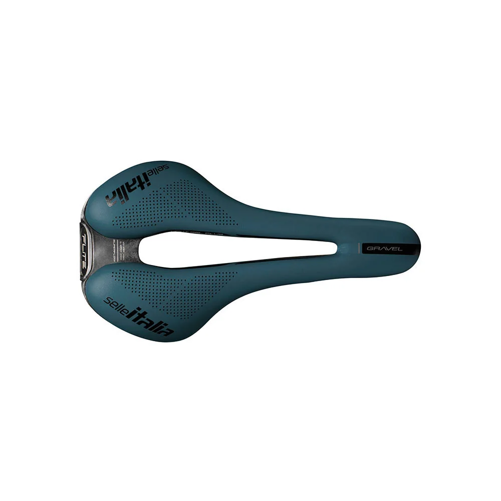 Siodełko SELLE ITALIA FLITE BOOST GRAVEL SUPERFLOW S Rails TI316 Blue