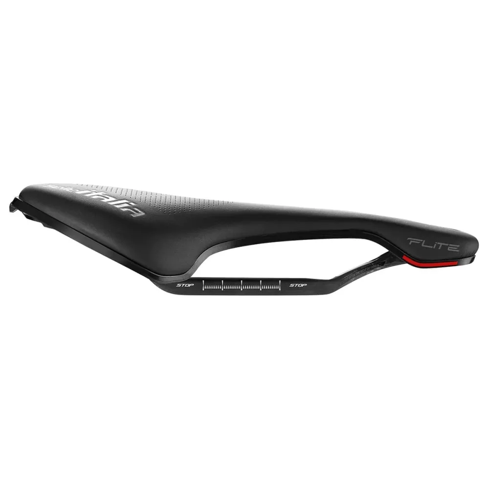 Siodełko SELLE ITALIA FLITE BOOST SUPERFLOW S Szyny Carbon Black