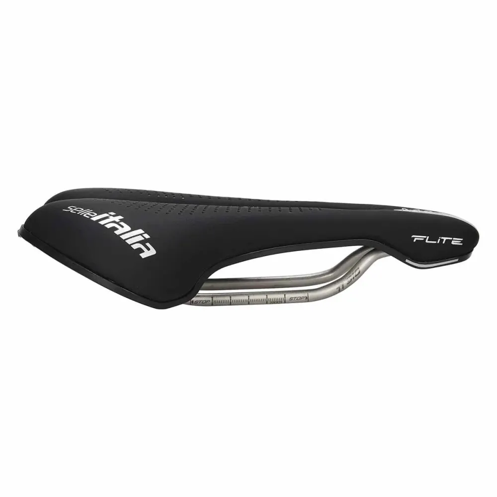 Siodełko SELLE ITALIA MAX FLITE BOOST GEL TI316 SUPERFLOW Rails TI316