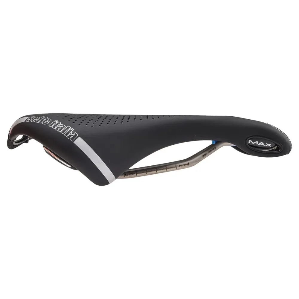Siodełko SELLE ITALIA MAX FLITE GEL SUPERFLOW L Rails TI316