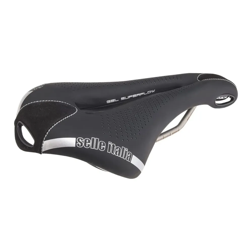 Siodełko SELLE ITALIA MAX FLITE GEL SUPERFLOW L Rails TI316