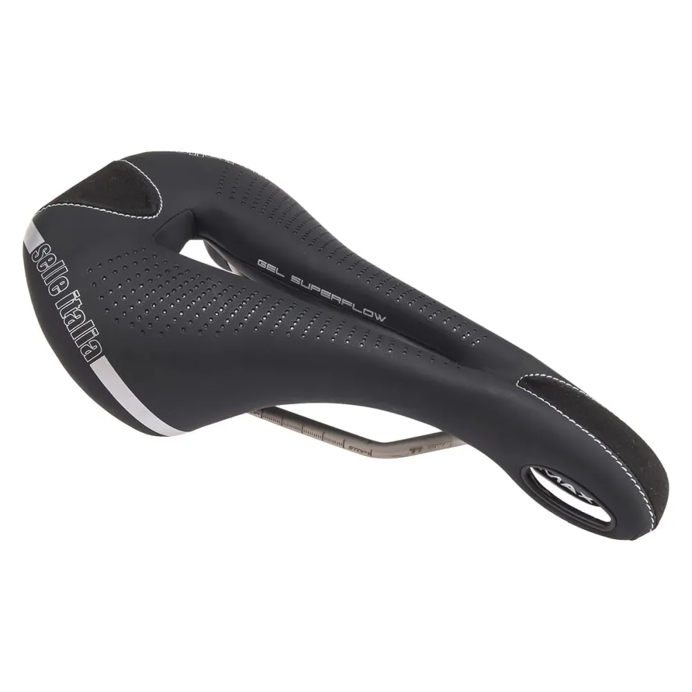 Siodełko SELLE ITALIA MAX FLITE GEL SUPERFLOW L Rails TI316