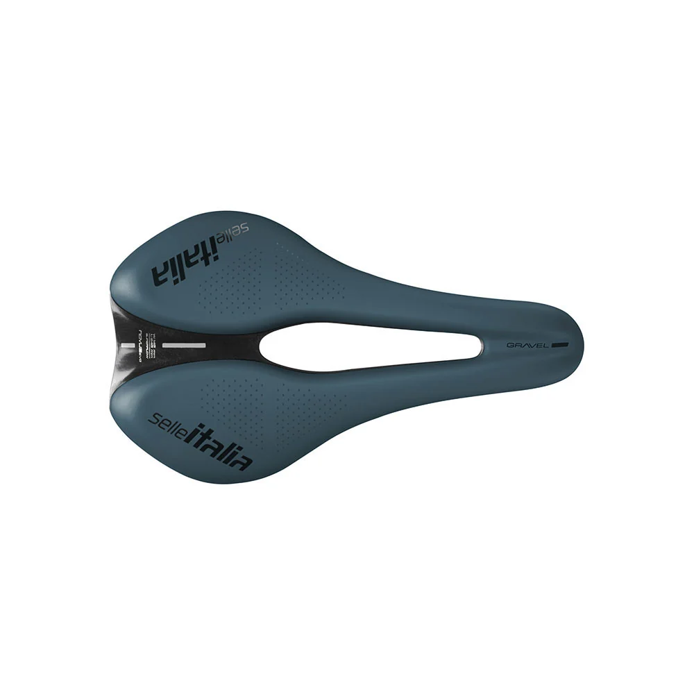 Siodełko SELLE ITALIA NOVUS BOOST EVO GRAVEL SUPERFLOW TM L Rails Manganese Blue