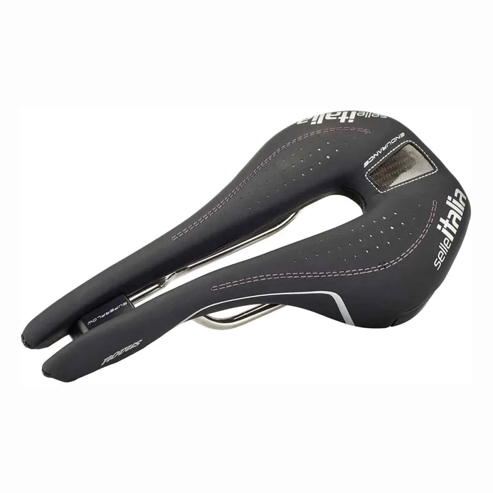 Siodełko SELLE ITALIA NOVUS Endurance TI 316 Superflow S Szyny Ti316