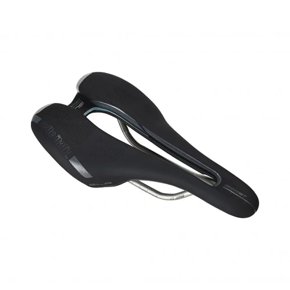 Siodełko SELLE ITALIA SLR BOOST GRAVEL SUPERFLOW L Szyny Ti316 Czarny