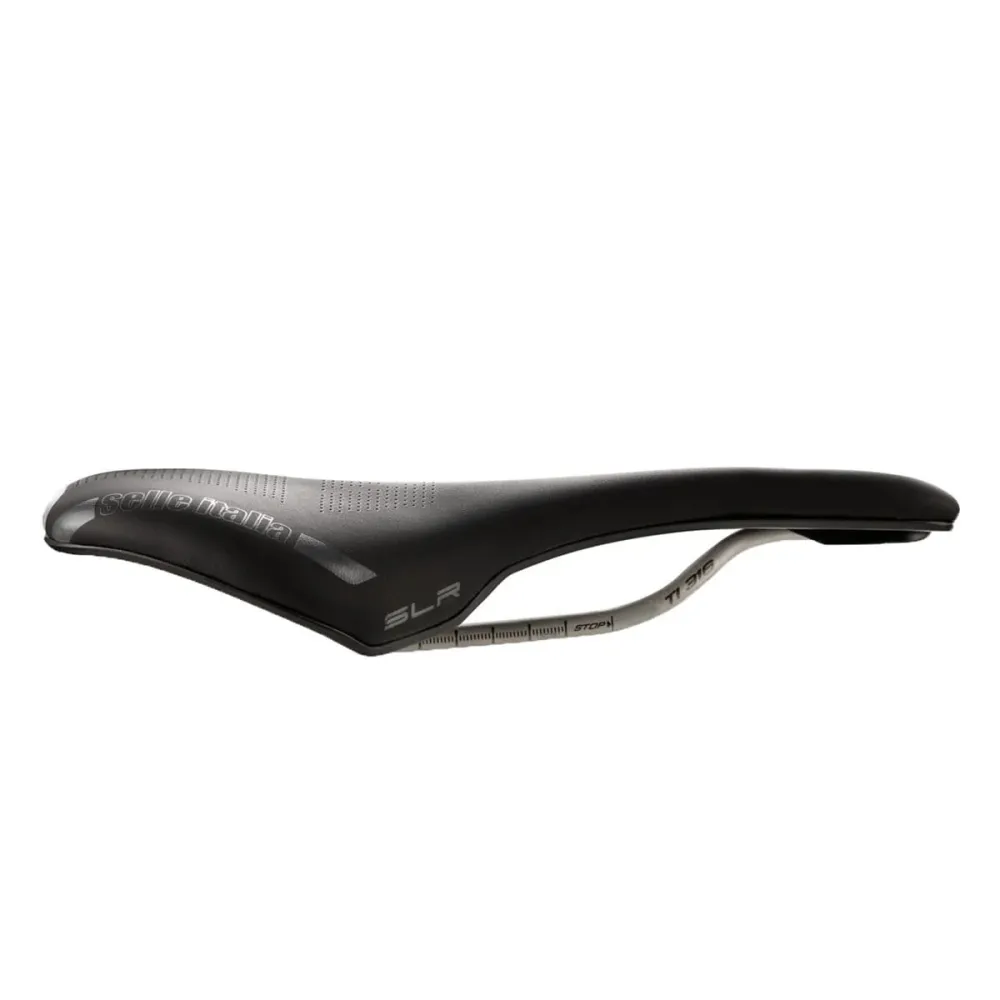 Siodełko SELLE ITALIA SLR BOOST GRAVEL SUPERFLOW S Szyny Ti316 Czarny