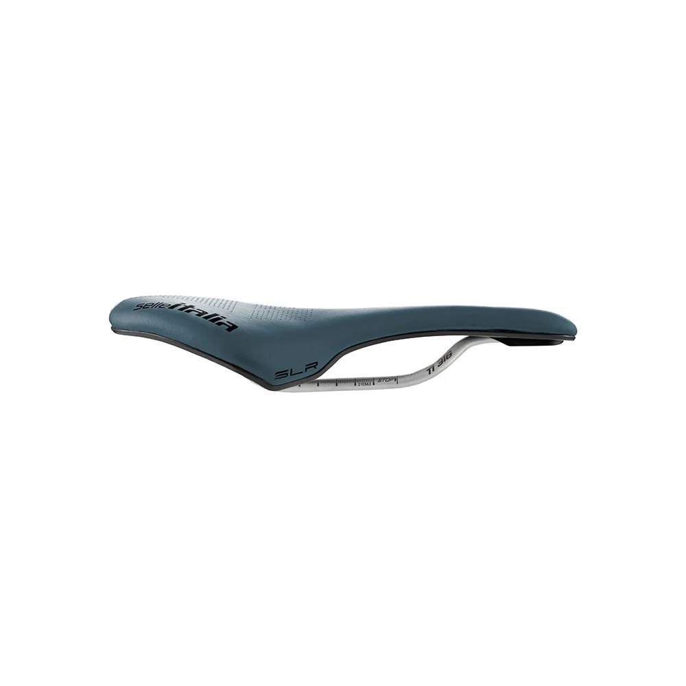 Siodełko SELLE ITALIA SLR BOOST GRAVEL SUPERFLOW S Rails TI316 Blue