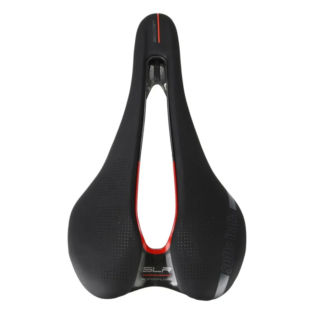 Siodełko SELLE ITALIA SLR BOOST SUPERFLOW L KIT CARBONIO CarboKeramic Rails Black