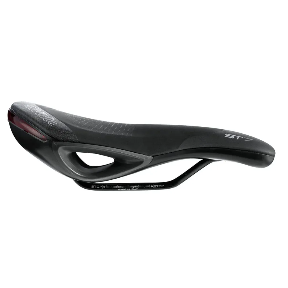 Siodełko SELLE ITALIA ST 7 VISION SUPERFLOW L Rails Fec Black/Grey