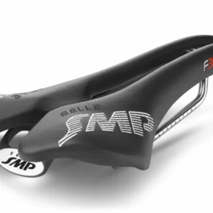 Siodełko SMP F30 Szerokość 149 mm Szyny ze stali nierdzewnej Czarne