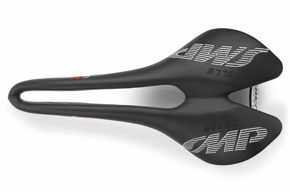 Siodełko SMP F30 Szerokość 149 mm Szyny ze stali nierdzewnej Czarne