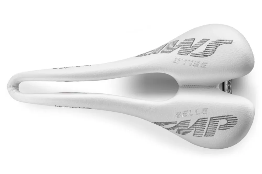 Siodełko SMP LITE 209 Szerokość 139 mm Szyny ze stali nierdzewnej Biały