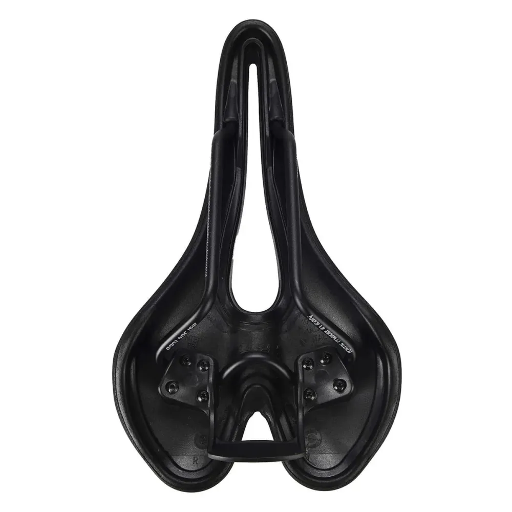 Siodełko SMP VT30 Szerokość 155 mm Szyny stalowe Czarne