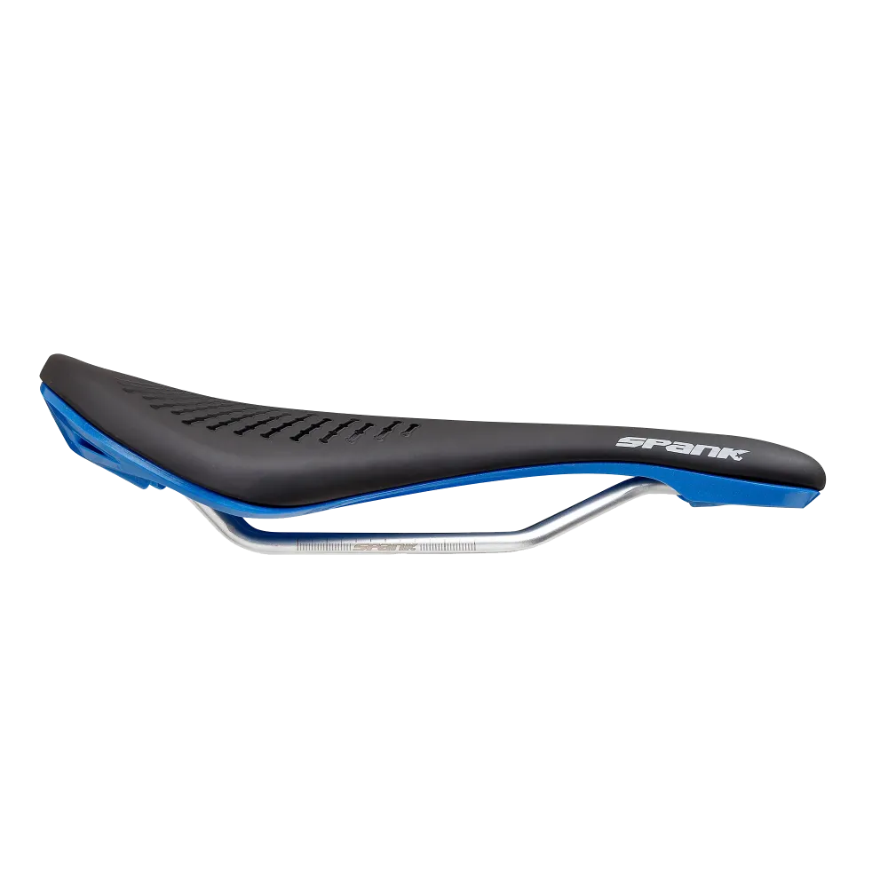 Siodełko SPANK OOZY 220 144mm CrN/Ti Rails Blue