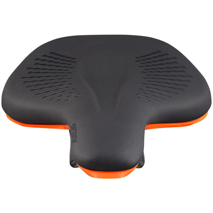 Siodełko SPANK OOZY 220 144mm CrN/Ti Rails Orange