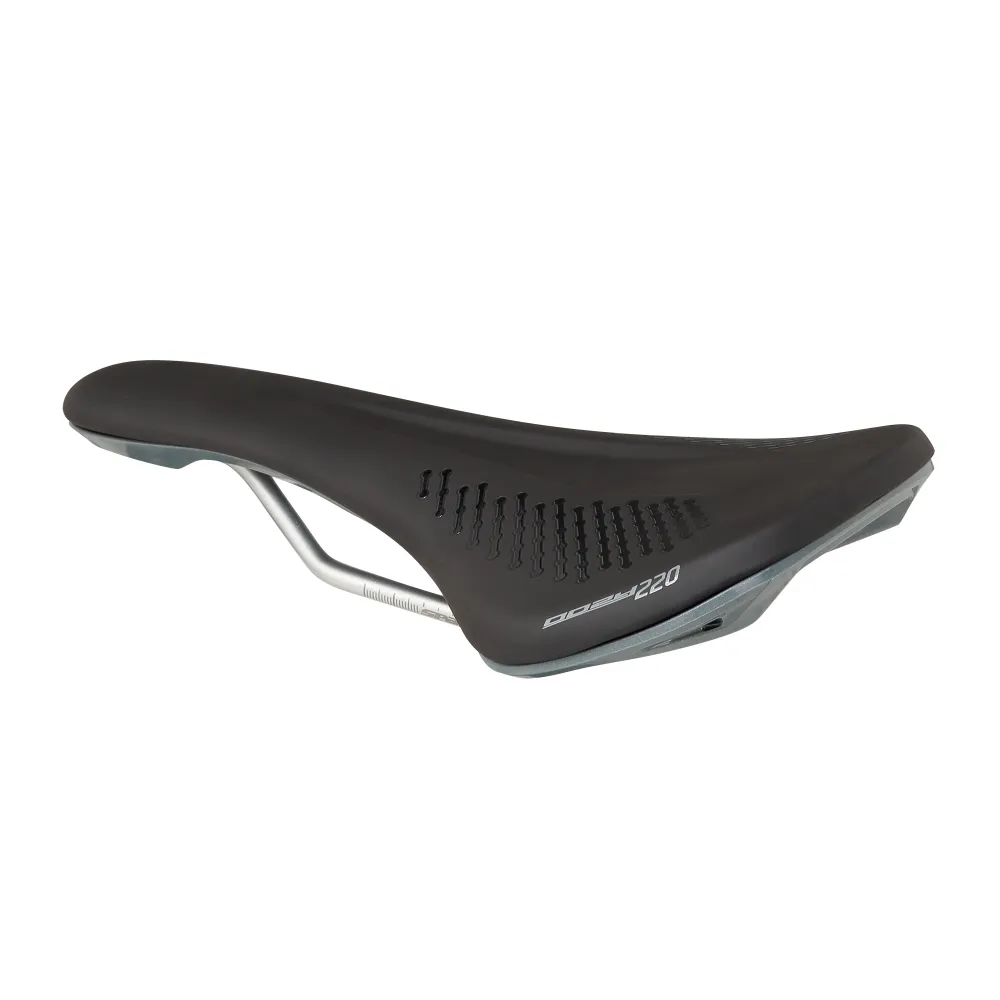 Siodełko SPANK OOZY 220 144mm CrN/Ti Rails Grey
